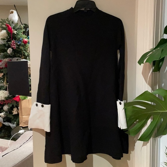 Sportmax janzir a line little black dress small - Picture 2 of 9